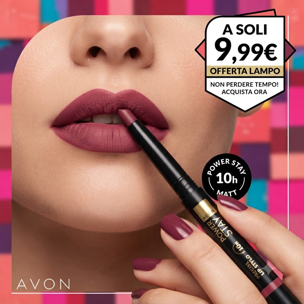 Matita Labbra Power Stay 10h Matt Avon Precise Lip Stylo