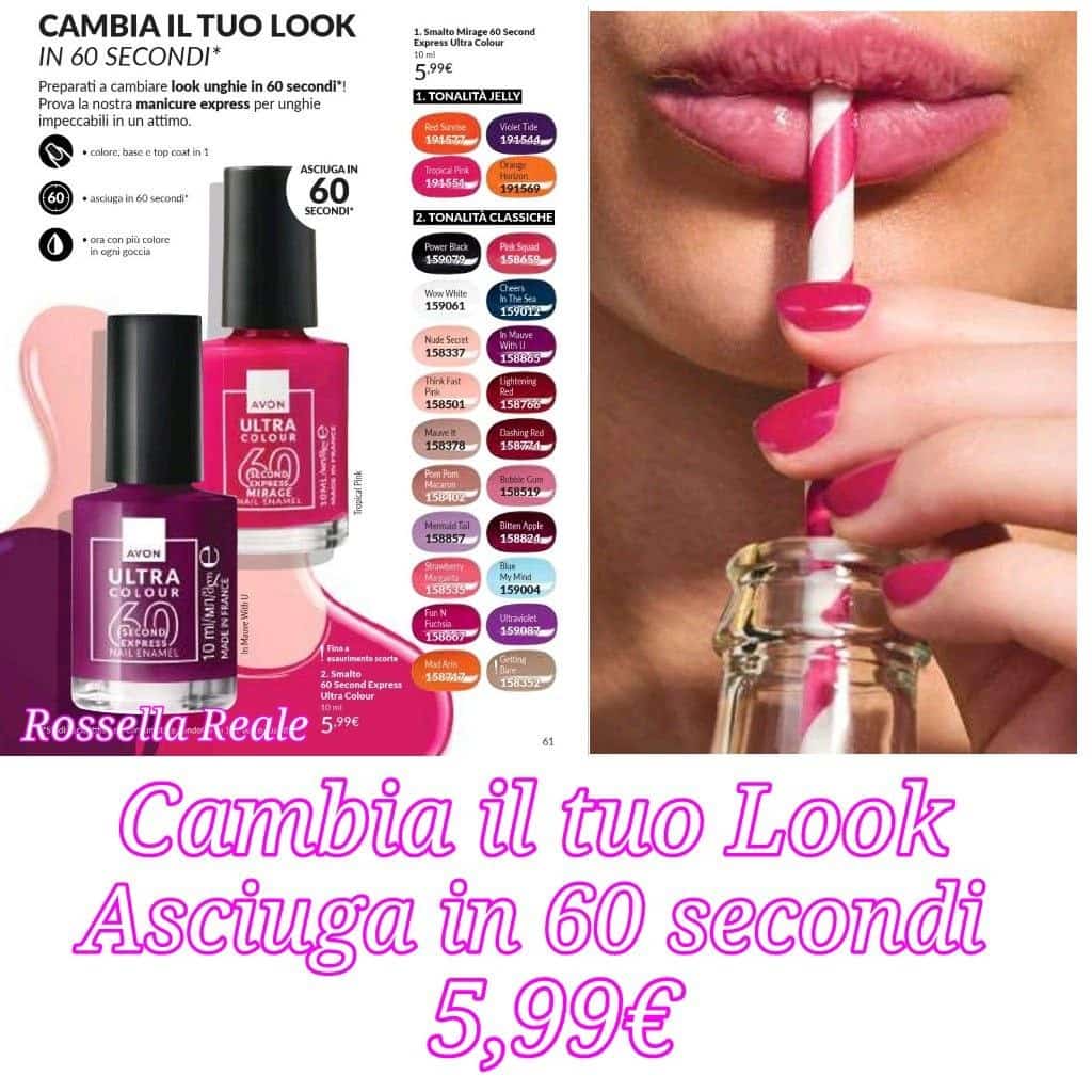 Smalto Mirage 60 Second Express Ultra Colour Avon